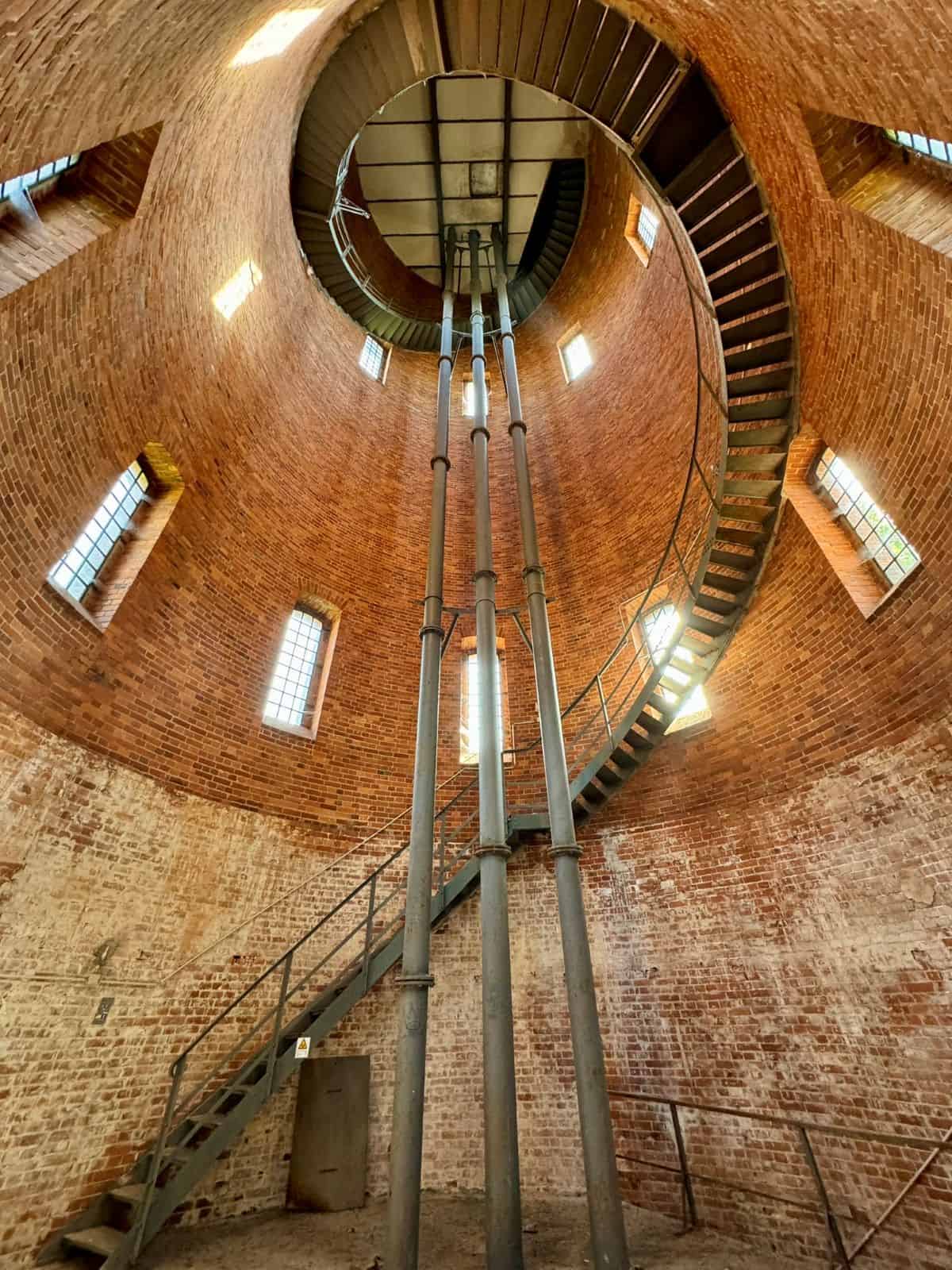 Innenaufnahme vom Wasserturm